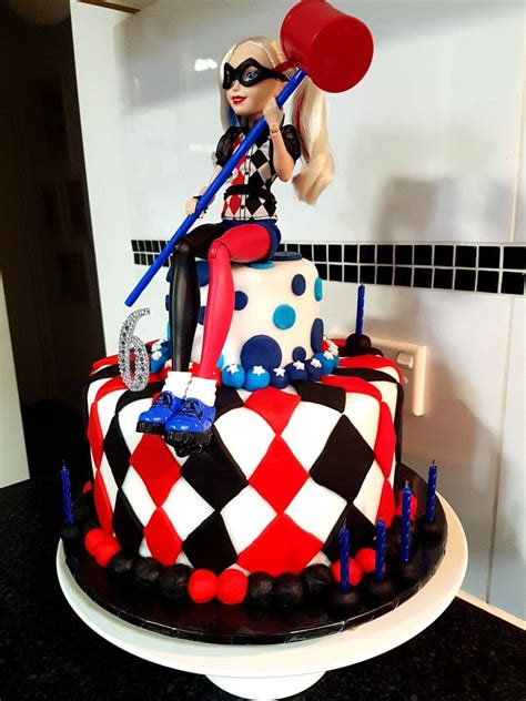 To celebrate, her cast mates surprised her with a harley quinn inspired cake on set. Pin on Addi