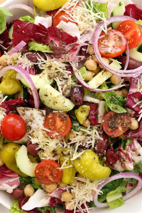 Italian Chopped Salad The Harvest Kitchen