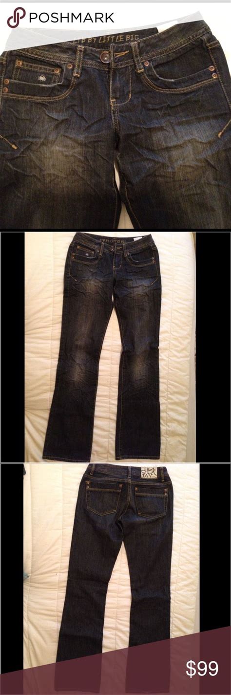 Ltb Little Big Stone Washed Crunched Denim Jeans Denim Details Denim