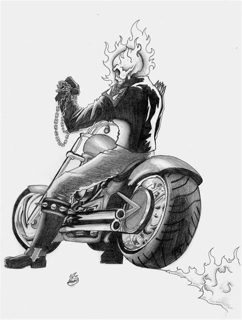 Ghost Rider By Jtillustrations On Deviantart