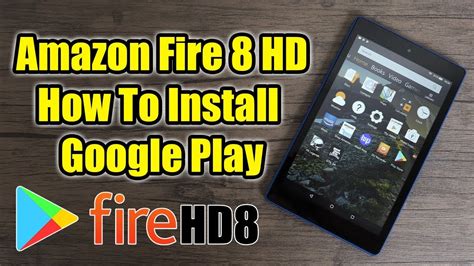 Reboot your fire tablet (recommended) 6. Amazon Fire HD 8 Install Google Play EASY NO PC REQUIRED ...