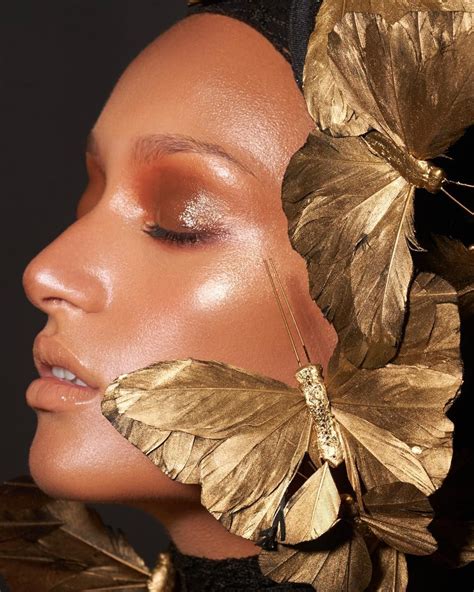 Danessa Myricks Beauty On Instagram “ Golden Butterfly Gilded Glowing