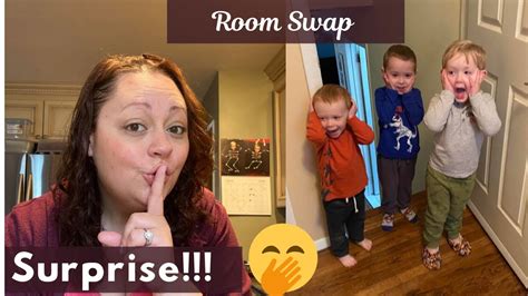 Irish Triplet Toddlers Room Change Surprise The Boys Get New