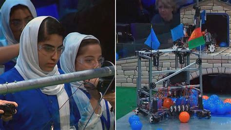 Afghan Girls Robotics Team Thankful To Compete In Us After Last Minute