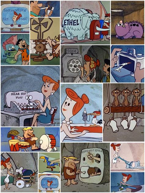The Flintstones Animal Gadgets And Appliances Hanna Barbera 1961
