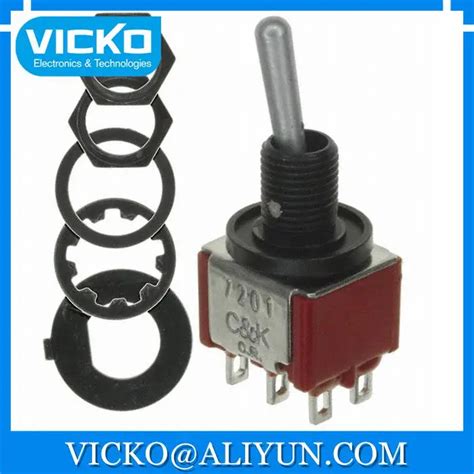 Vk 7201spcwzqes2 Switch Toggle Dpdt 5a 120v Switches In Switches From