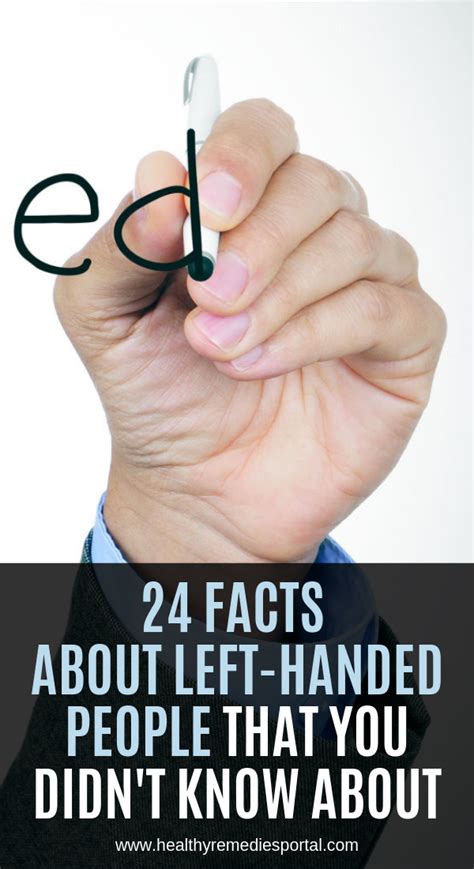 24 Facts About Left Handed People That You Didnt Know About Left