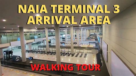 Ninoy Aquino International Airport Naia Terminal 3 Arrival Area