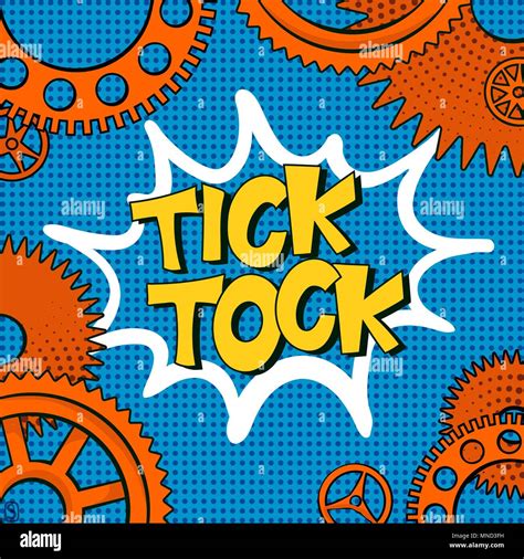 Tick Tock Stock Vector Images Alamy