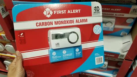 Costco First Alert Carbon Monoxide Alarm 10 Year Battery