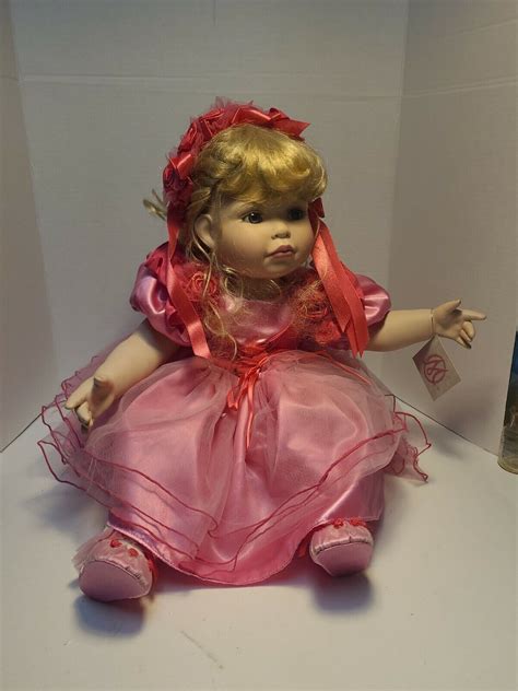 marie osmond friendship coming up roses porcelain doll coa 13979 serial 1500 ebay