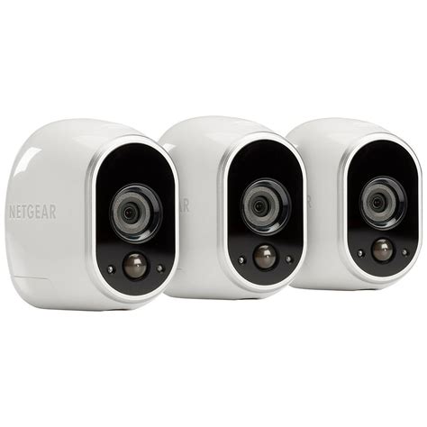 Arlo By Netgear Security System 3 Wire Free Hd Camera Kit Indoor