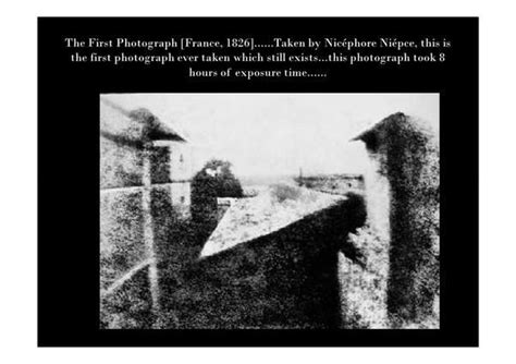 This Is The Earliest Photo Taken In 1826 Crazy Early Photos First