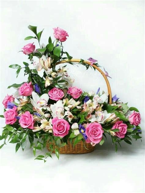 A Tisket A Tasket Flowers In A Basket Artofit