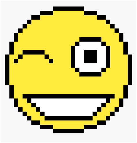 Pixel Art Smiley Face