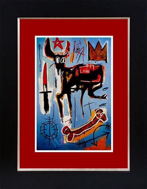 Sold Price Jean Michel Basquiat Color Plate Lithograph March 6 0121