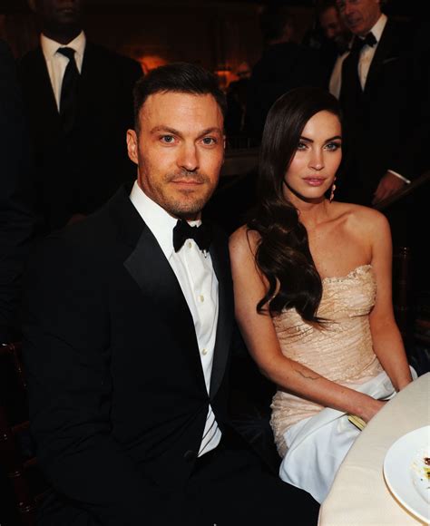 Megan Fox And Brian Austin Green Star Couples Sparkle At The Golden