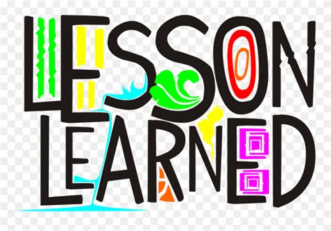 Lesson Learned Clipart 5343505 Pinclipart