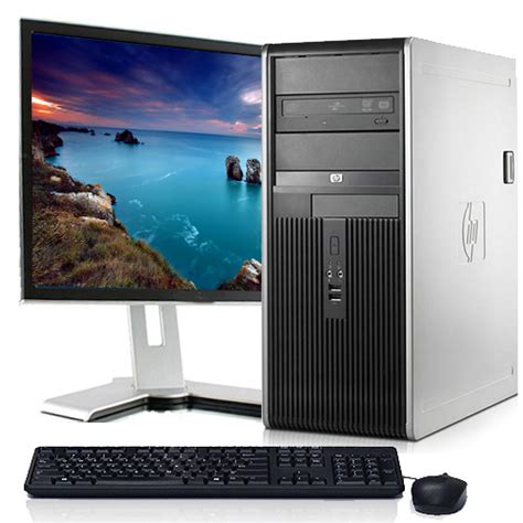 Refurbished Desktop Computers Hp Windows 10 Pc Tower Intel 213ghz 4gb