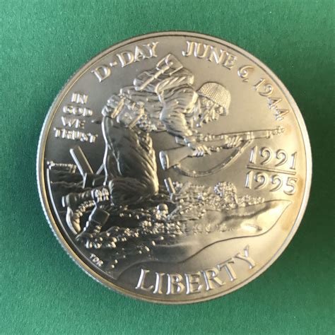 1993 World War Ii 50th Anniversary Silver Dollar For Sale Buy Now