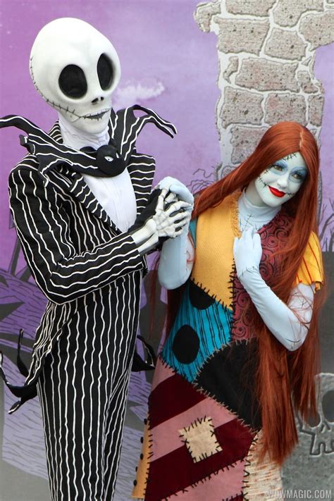Jack And Sally At Downtown Disney Wdw 2012 Nightmare Before Christmas