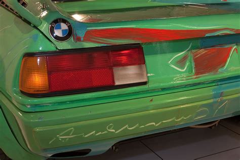 1979 Andy Warhol Bmw M1 Art Car To Be Showcased At Artcetera 2013