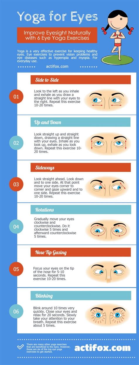 Yoga For Eyes Top 6 Exercises To Improve Eyesight Eye Exercises Eye