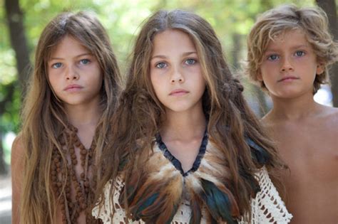 Paranormal And Strange World Thylane Blondeau 10 Yrs Old Models For French Vogue
