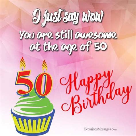 I Just Say Wow You Are Still Awesome At The Age Of 50 Happy 50th