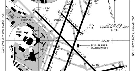 Boston Logan Airport Runway Map