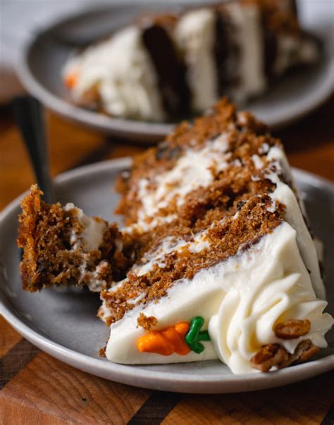 Gluten Free Carrot Cake With Cream Cheese Frosting Gf Patisserie