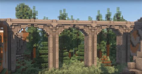Minecraft Large Medieval Stone Bridge Ideas And Design