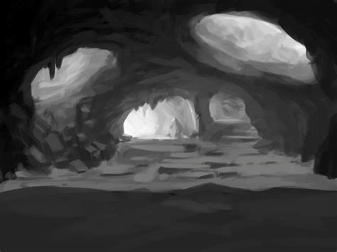 Cave Sketch How To Draw A Cave Sketch Drawing Idea