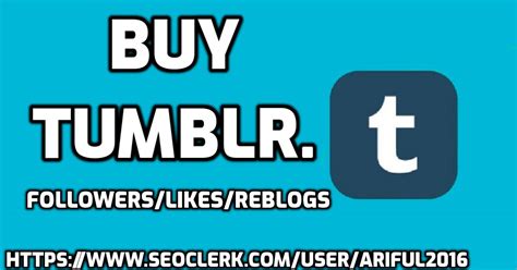 Get High Quality And Usa Based Tumblr Rebloglikesfollowers For 2