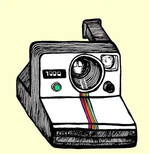 Polaroid Camera Drawing Free Download On Clipartmag