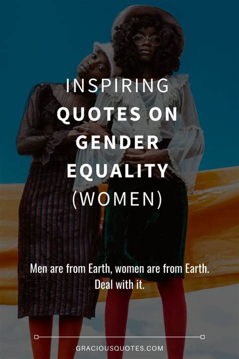 26 Inspiring Quotes On Gender Equality Women