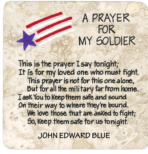A Prayer For My Soldier Army Wife Life Soldiers Prayer Military Quotes