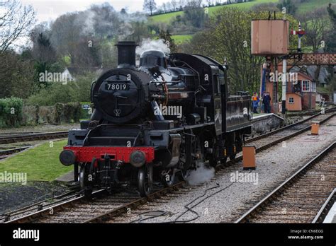 Visiting From The Great Central Railway Locomotive No78019 At