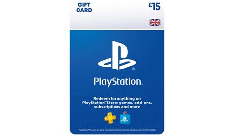 Buy Playstation Store 15 Gbp T Card Playstation Plus Argos
