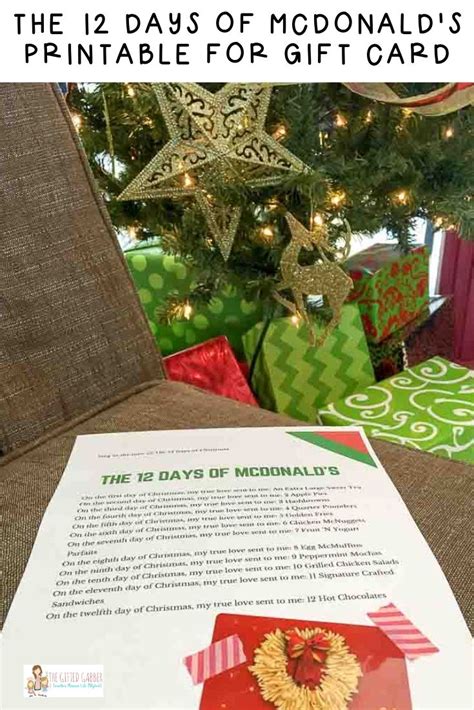 Where can i buy mcdonalds gift cards. Free Christmas Printable for a McDonald's Gift Card - The Gifted Gabber