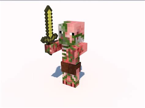 3d Minecraft Mob