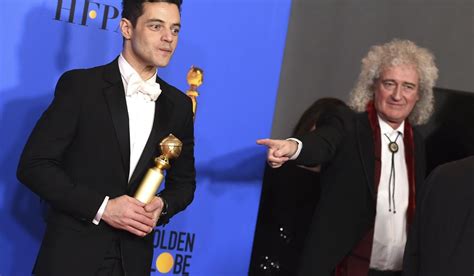 Rami Malek Beyond Moved At Best Actor Golden Globes Win Washington Times