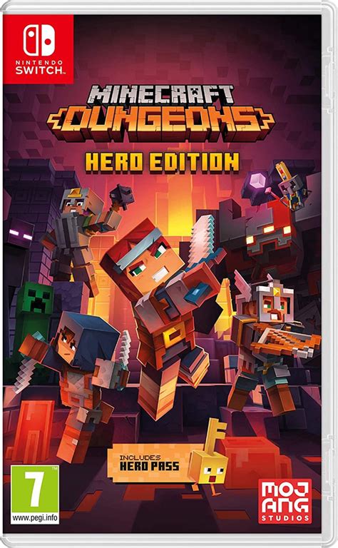 Ns Minecraft Dungeons Hero Edition Pal Game Store