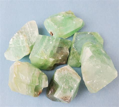 Green Calcite Natural Raw Green Calcite Crystal Chakra Etsy