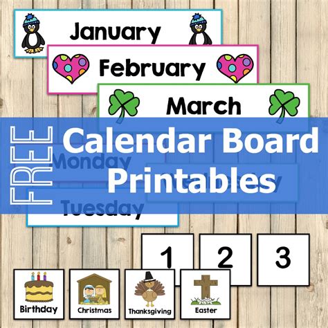 Free Printable Bulletin Board Calendar Example Calendar Printable