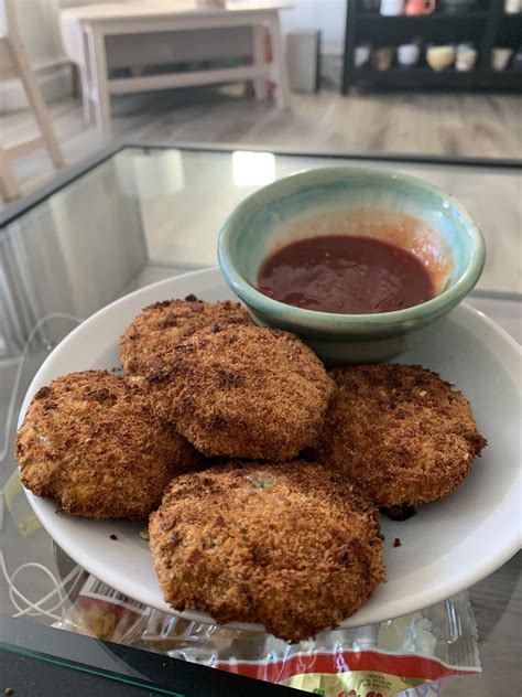 Air Fryer Fish Cakes With Homemade Breadcrumbs Rairfryer