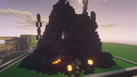 Volcano Base 2 Minecraft Map