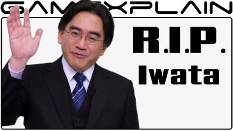 R I P Satoru Iwata Nintendo President Has Passed Away Youtube
