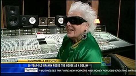69 Year Old Granny Rocks The House As A Deejay