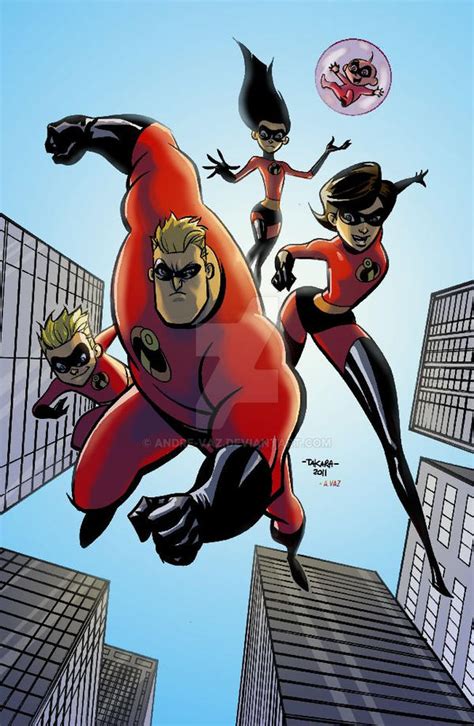 The Incredibles By Andre Vaz On Deviantart